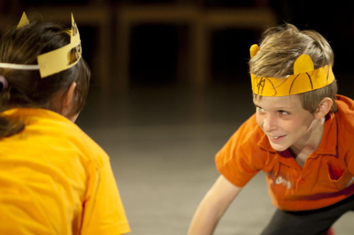 Theaterprojekte mit Kindern - "Das Spiel der Tiere".